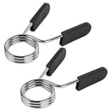 JAWUZ 2 Stück 28mm gewichte hantel Langhantel-Clip,Hantelstange Federverschluss,hantelverschluss...