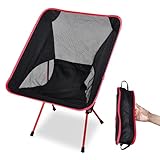 Slokey Folding Camping Chairs - langlebig und robust - tragbarer Stuhl mit Aluminiumrahmen, bis zu...