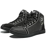 IRON JIA'S Motorradschuhe Herren Motorradstiefel Herren Motorrad, rutschfeste, atmungsaktive...