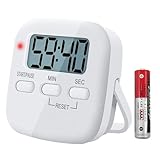 Digitaler Küchentimer Magnetisch Eieruhr Timer Küchenuhr Stoppuhr Countdown Count up, Laut Ton...