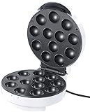 Rosenstein & Söhne Cakepopmaker: Cakepop-Maker für 12 leckere Miniküchlein pro Durchgang, 750...