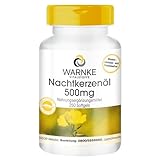 Nachtkerzenöl 500mg - 250 Softgel - Kaltgepresst - Linolsäure - Gamma-Linolensäure - natürliches...