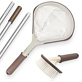 Sunik Spa Poolreinigungsset - Whirlpool Reiniger Set 3-teilig - Whirlpool Zubehör Wartungsset mit...