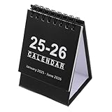 iplusmile Mini Tischkalender Kleiner Stehender Papier Kalender mit Abreißbaren Monatsblättern...