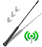 YIEHO Autoantenne 28cm - Universal Kfz Autoradio Antenne für alle Modelle - Dachantenne Auto mit...