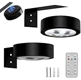 2 Pack Bild Licht,Picture Lights for Wall,Bilderleuchte Kabellos,Bild Beleuchtung Wand,Wall...