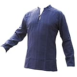 PANASIAM Shirt Ben, Blue, XL, Longsleeve