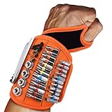 Magnetic Wristband for Tools, Wrist Tool Holder, Portable Anti Slip Organizer, 20.08x4.72x0.39...