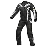 XLS Damen Textilkombi 600D Motorradkombi Touringkombi X-DRIVE Motorradhose Motorradjacke...