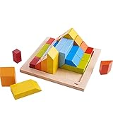 HABA 304854 - 3D-Legespiel Creative Stones, kreatives Legen, Bauen und Spielen mit bunten...