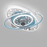 WQHPLMD Fandaliers Deckenventilator mit Fernbedienung,...