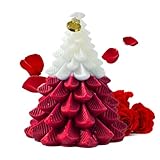 usefulbeauty Weihnachtskerzen in Tannenform | Dekoration mit langer Brenndauer, Duftkerzen für zu...