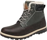 Mishansha Winterschuhe Herren Damen Winterstiefel Warm Gefüttert Winterboots Wasserdicht Leichte...