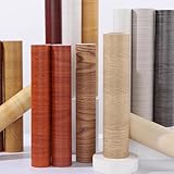 MRVAKDYDI Selbstklebende Kunststoffrolle, Selbstklebende Möbelfolie in Holzoptik, Mehrfarbig,...