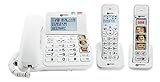 Geemarc Senior Pack - Verstärktes Festnetztelefon und zusätzliche Mobilteile mit Anrufbeantworter...