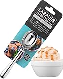 Sabatier Eisportionierer aus Aluminium, verchromtes Zubehör für gefrorene Desserts,...