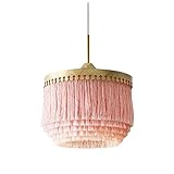 Moderne Quaste Anhänger Deckenleuchte Schatten Kronleuchter, Laterne Baumwollseil Indoor Home...