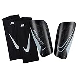 Nike Unisex – Erwachsene merc lite fa22 Schienbeinschoner, Black/Black/White, M EU