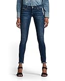 G-STAR RAW Damen 3301 Low Waist Super Skinny Jeans , Blau (Dk Aged 6553-89), 26W / 32L