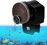 Podazz Futterautomat Aquarium Automat Fische Futterspender mit Timer Futterspender,...