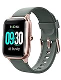Willful Smartwatch,1.3 Zoll Touch-Farbdisplay Fitness Armbanduhr mit Pulsuhr Fitness Tracker IP68...