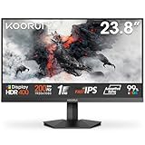 KOORUI Gaming Monitor 24 Zoll, 200Hz PC Bildschirm FHD 1920x1080 Fast IPS HDR400, Adaptive Sync 1ms,...