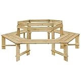 qohoio Gartenbank Garten Sitzbank Balcony Furniture Garten Lounge Sitzbank Outdoor 240 cm...