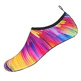 Tauchschuhe Badelatschen Damen Schwarz 40 Strand Summer Surfing Übung Wassersocken Jogging...
