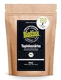 Biotiva Tapiokastärke 1000g - glutenfrei - ideal Backen Kochen Andicken Abbinden Mochi - Abgefüllt...