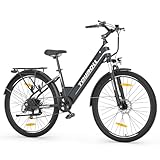 Touroll J1 ST 27,5 Zoll E-Bike, Trekking Elektrofahrrad mit 36V 15.6Ah großem Akku 250W Heckmotor...