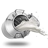 Milchkanne aus Edelstahl mit großem Fassungsvermögen – 9 l tragbarer Milcheimer mit versiegeltem...