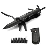 Faltbares Taschen-Multifunktionswerkzeug mit Säge, Zange, Schraubendreher, Flaschenöffner –...