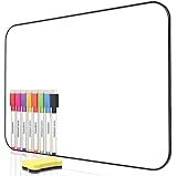 Whiteboard, DumanAsen Doppelseitige Magnetische Whiteboard, Magnettafel, mit 8 Stifte und ein...