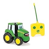 Spielzeugtraktor John Deere 'Johnny Traktor' in grün, ferngesteuerter Kindertrecker aus Kunststoff,...