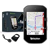 Bryton Rider S500 2.4' Farb-Touchscreen GPS Fahrradcomputer mit Offline-EU-Karte und Navigation,...