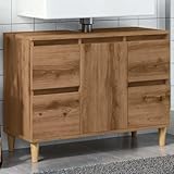 XINCXIN Waschbeckenunterschrank, waschtischunterschrank Badezimmer möbel badmöbel unterschrank...