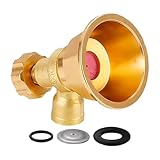 Buhygn Schlauchsprühdüse, strapazierfähig, Hochdruck, verstellbar, Handbrause für den...