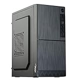 Micro ATX Akyga AK35BK Gehäuse 2X USB 2.0 schwarz ohne PSU