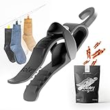 Sokey - Sockenklammer/Sockenclip - 20er-Pack: Hält Socken zusammen in Waschmaschine, Trockner & am...