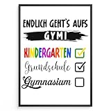 Tigerlino® Grundschulabschluss Geschenkidee Schulstart Gymnasium 5. Klasse