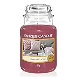 Yankee Candle Duftkerze im Glas (groß) | Home Sweet Home | Brenndauer bis zu 150 Stunden