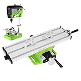 Bohrmaschinentisch,Verstellbare XY-Achsen Präzisionswerkbank aus Aluminiumlegierung |...