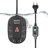 FEDOUR 50W Mini justierbare Aquarium Heizung: Digital Fish Tank Heizung mit Schutzabdeckung und...