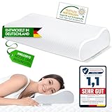EcoSchlaf® Orthopädisches Kissen 2025 Premium Nackenstützkissen – Zertifiziert –...