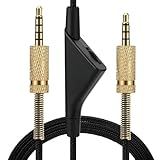 Qualitätsklang Getriebe Ersatzkabel Für A10 A40 Headsets Haltbarkeit 3 5 Mm Kopfhörerkabel Hoch...