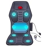 Shvieiart Massagematte Rücken Stuhl ­- Massagesitz Autositz Muskeln entspannen - Massageauflage...