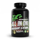 Zec+ Nutrition ALL in ONE Antioxidantien & Vitamine - 120 Kapseln, Multivitamin-Präparat mit...