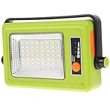 BESTonZON Tragbares LED-Licht wiederaufladbare Arbeitsscheinwerfer LED-Arbeitslicht wiederaufladbar...