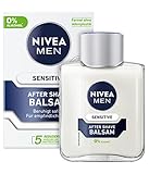 NIVEA MEN Sensitive After Shave Balsam (100 ml), beruhigendes After Shave, feuchtigkeitsspendende...