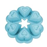 Silikonbackform Herz, Schokoladenform Herz, Backformen Herz, große Silikonformen, vielseitige...